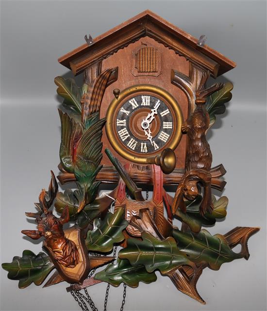 A Black Forest cuckoo clock